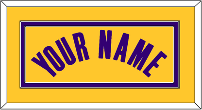 Los Angeles Name - Yellow Icon - Signature Tier 2