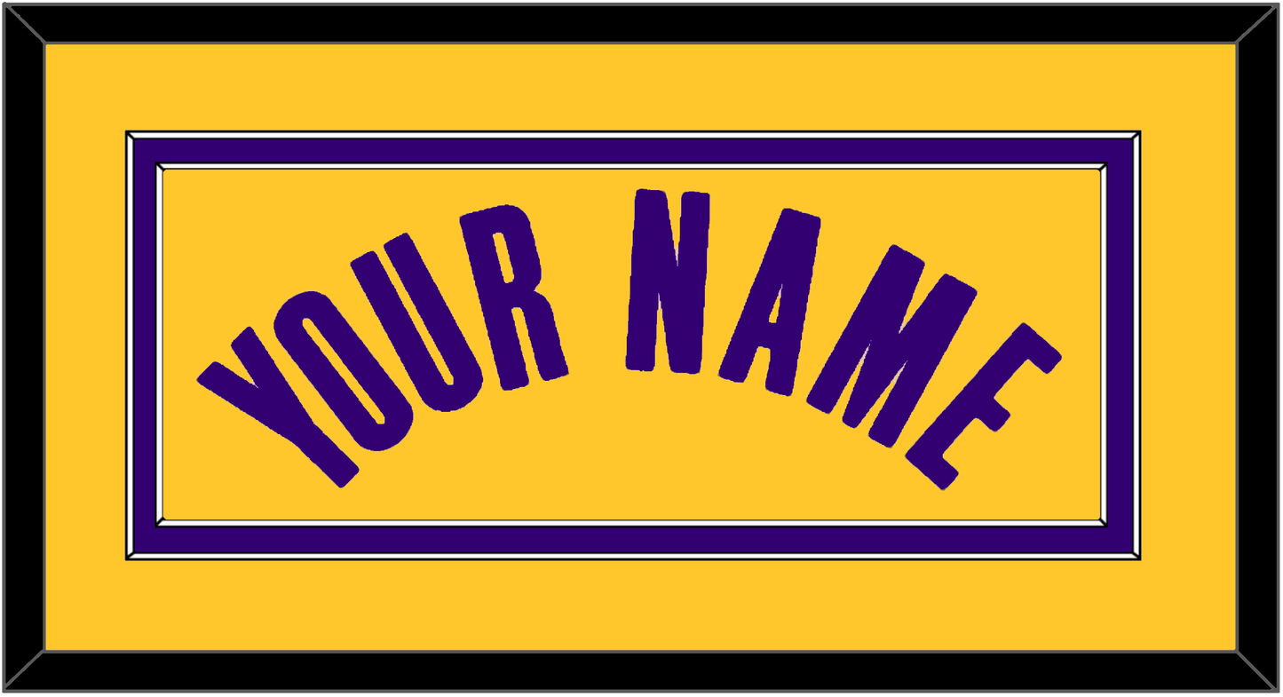 Los Angeles Name - Yellow Icon - Signature Tier 2
