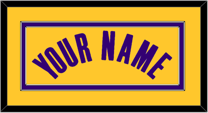 Los Angeles Name - Yellow Icon - Signature Tier 2