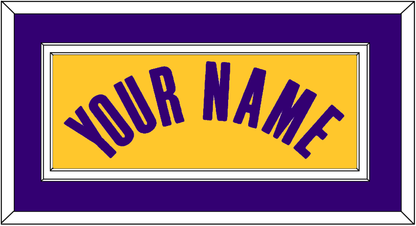 Los Angeles Name - Yellow Icon - Signature Tier 3