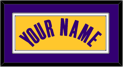 Los Angeles Name - Yellow Icon - Signature Tier 3