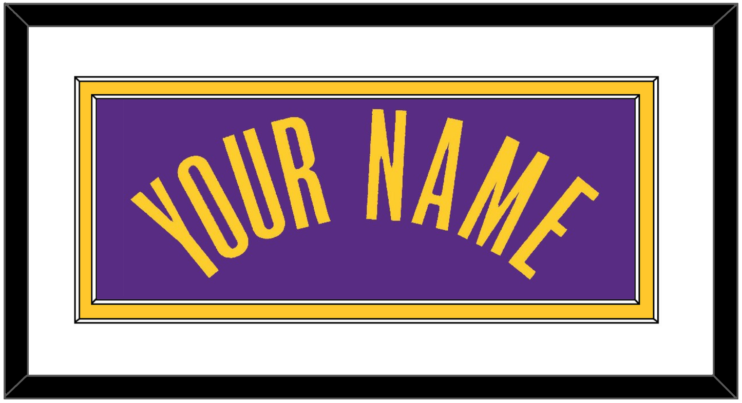 Los Angeles Name - Purple Statement - Signature Tier 1