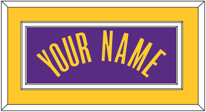 Los Angeles Name - Purple Statement - Signature Tier 2