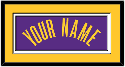 Los Angeles Name - Purple Statement - Signature Tier 2