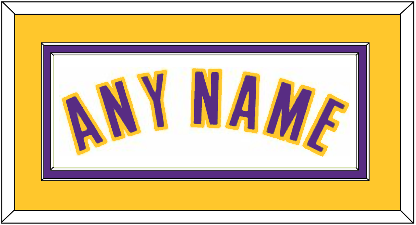 Los Angeles Name - Home White (2002-2018) - Signature Tier 3
