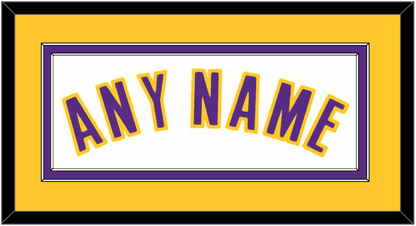 Los Angeles Name - Home White (2002-2018) - Signature Tier 3