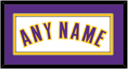 Los Angeles Name - Home White (2002-2018) - Signature Tier 4