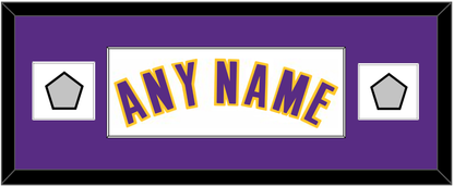 Los Angeles Name & 2 Trophy Patches - Alternate White (2002-2018) - Essential Tier 2