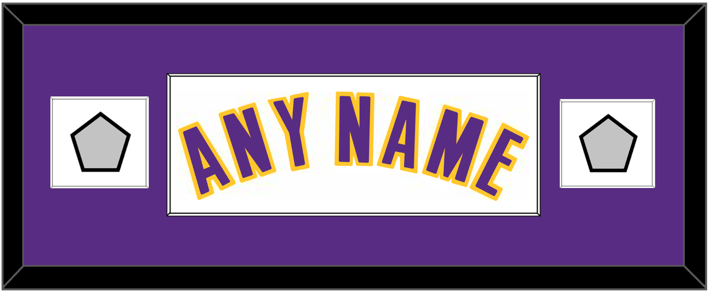 Los Angeles Name & 2 Finals Patches - Alternate White (2002-2018) - Essential Tier 2