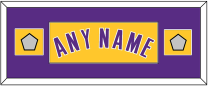 Los Angeles Name & 2 Trophy Patches - Home Yellow (1999-2018) - Essential Tier 4