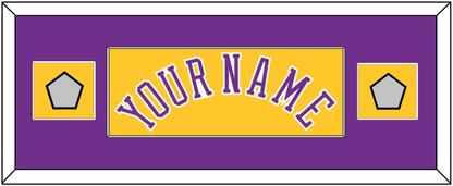 Los Angeles Name & 2 Trophy Patches - Home Yellow (1978-1997) - Essential Tier 4