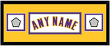 Los Angeles Name & 2 Champions Patches - Alternate White (2002-2018) - Double Mat 8