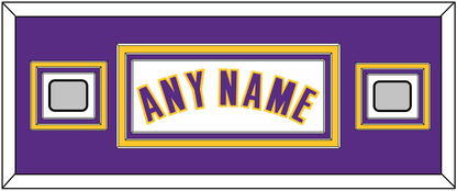 Los Angeles Name & 2 Champions Patches - Alternate White (2002-2018) - Premier Tier 4