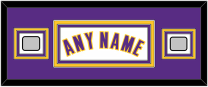 Los Angeles Name & 2 Trophy Patches - Alternate White (2002-2018) - Premier Tier 4