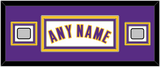 Los Angeles Name & 2 Champions Patches - Alternate White (2002-2018) - Triple Mat 4