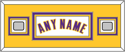 Los Angeles Name & 2 Trophy Patches - Alternate White (2002-2018) - Premier Tier 6
