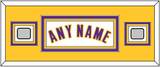 Los Angeles Name & 2 Finals Patches - Alternate White (2002-2018) - Triple Mat 6