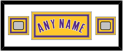 Los Angeles Name & 2 Champions Patches - Home Yellow (1999-2018) - Premier Tier 2