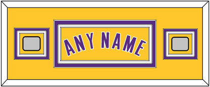 Los Angeles Name & 2 Trophy Patches - Home Yellow (1999-2018) - Premier Tier 4