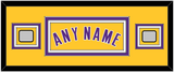 Los Angeles Name & 2 Trophy Patches - Home Yellow (1999-2018) - Triple Mat 4