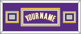 Los Angeles Name & 2 Trophy Patches - Road Purple (1999-2004) - Triple Mat 4