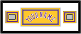 Los Angeles Name & 2 Champions Patches - Home Yellow (1978-1997) - Triple Mat 2