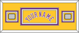 Los Angeles Name & 2 Champions Patches - Home Yellow (1978-1997) - Triple Mat 4