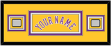 Los Angeles Name & 2 Champions Patches - Home Yellow (1978-1997) - Triple Mat 4