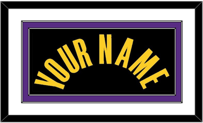 Los Angeles Name - Black Mamba (2017-2018, 2020) - Signature Tier 2