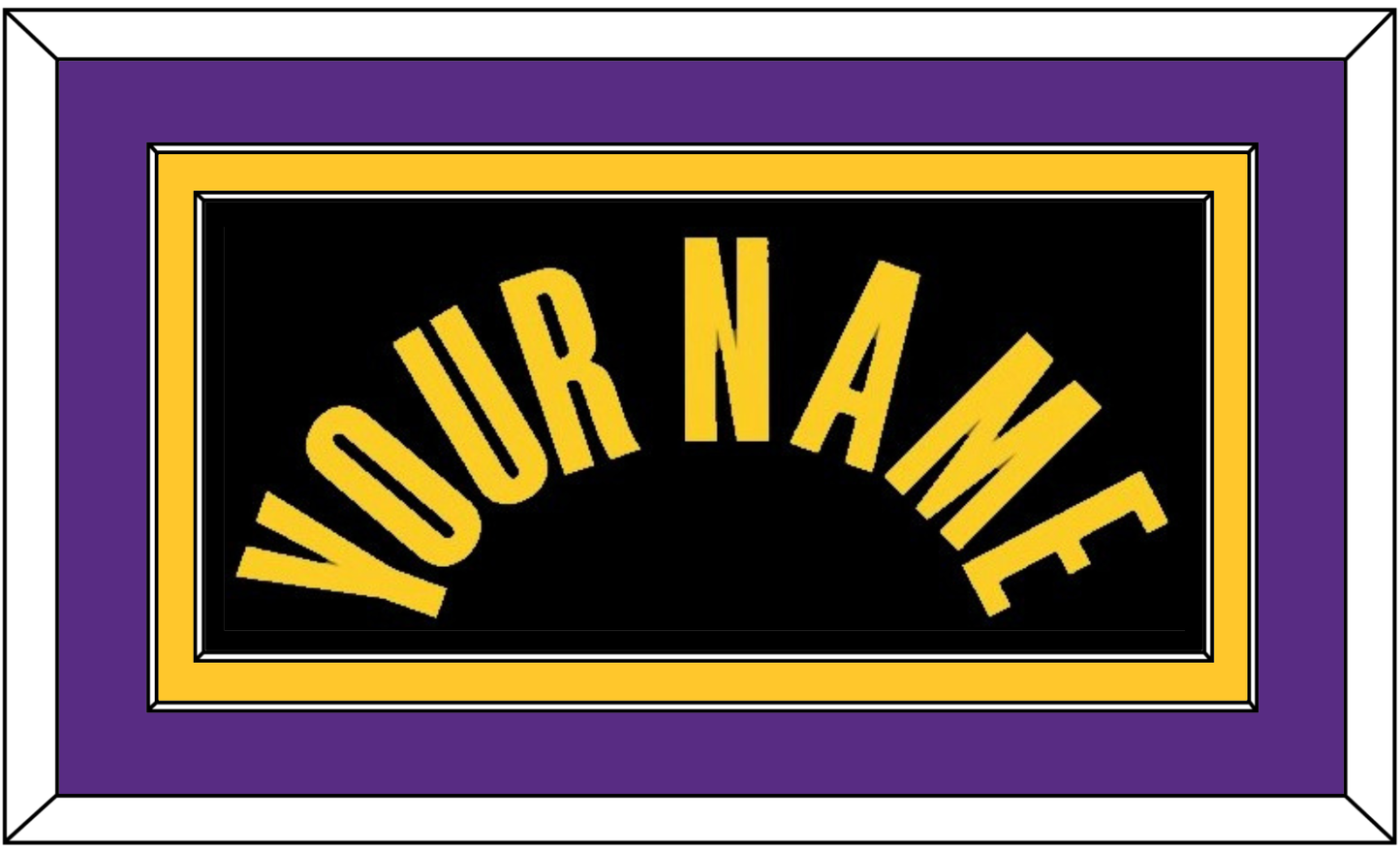 Los Angeles Name - Black Mamba (2017-2018, 2020) - Signature Tier 4