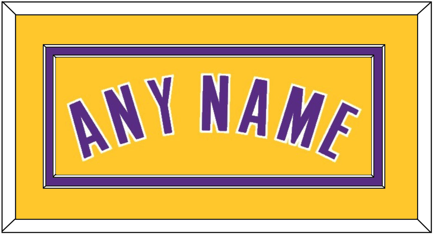 Los Angeles Name - Home Yellow (1999-2018) - Signature Tier 2