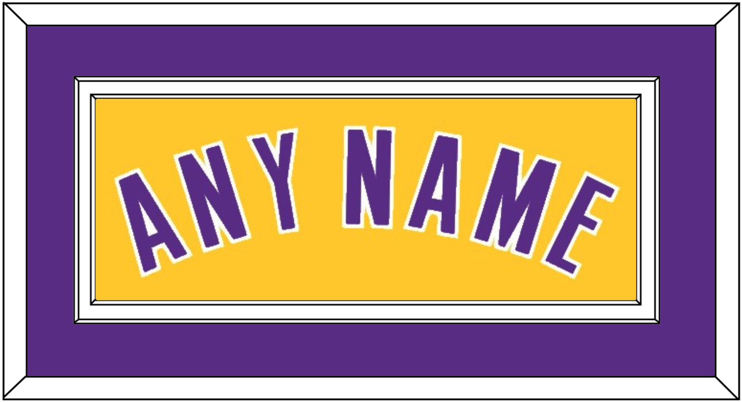 Los Angeles Name - Home Yellow (1999-2018) - Signature Tier 3