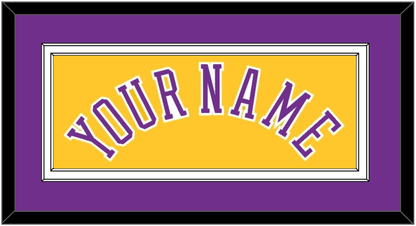 Los Angeles Name - Home Yellow (1978-1997) - Signature Tier 3