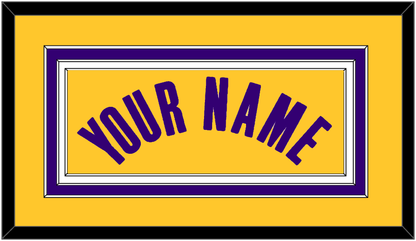 Los Angeles Name - Yellow Icon - Premier Tier 2