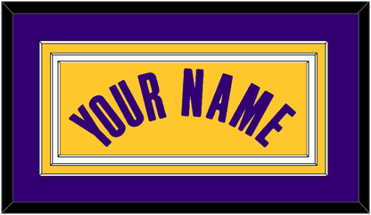 Los Angeles Name - Yellow Icon - Premier Tier 3