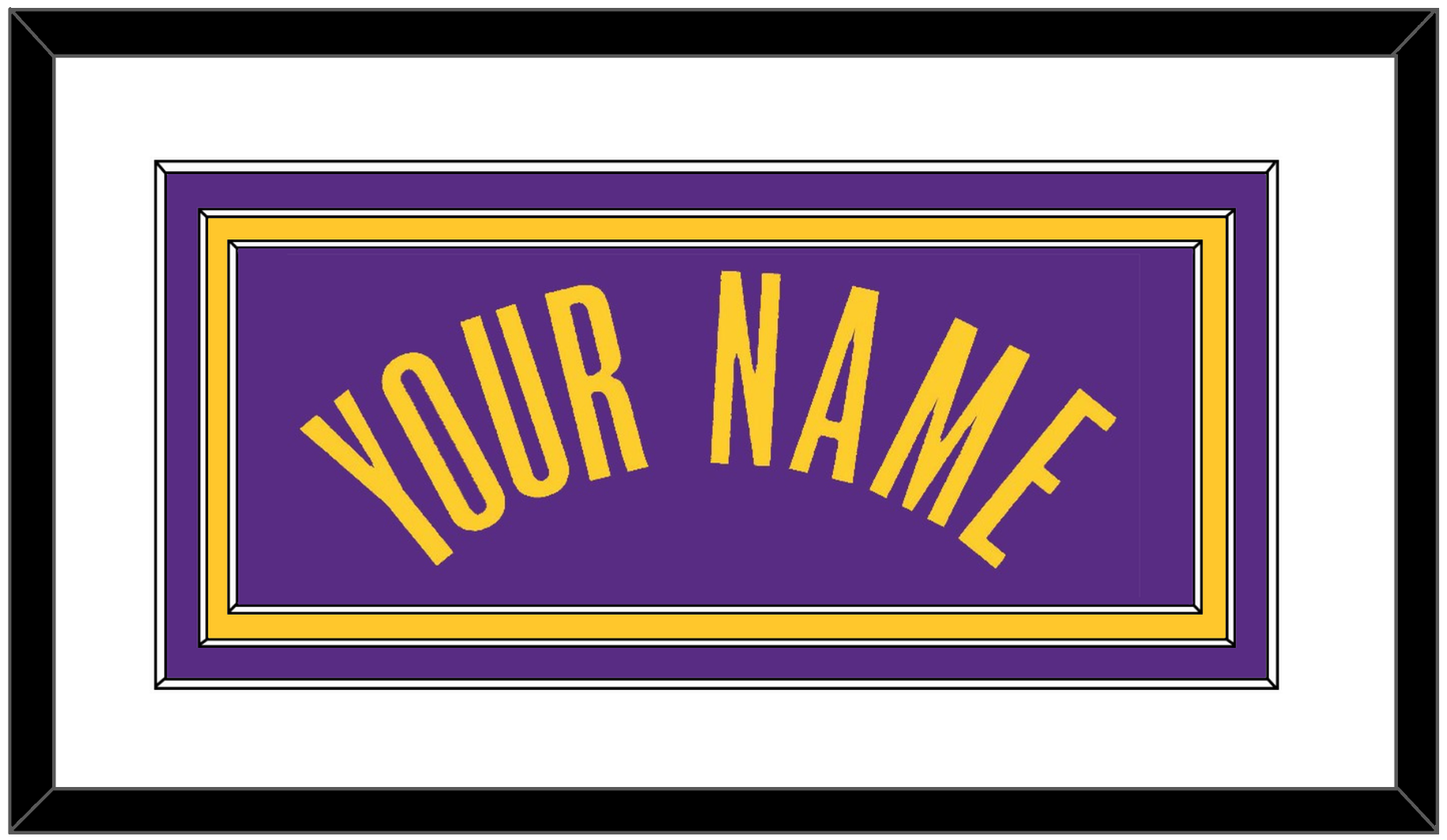 Los Angeles Name - Purple Statement - Premier Tier 1