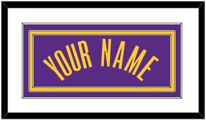 Los Angeles Name - Purple Statement - Premier Tier 1