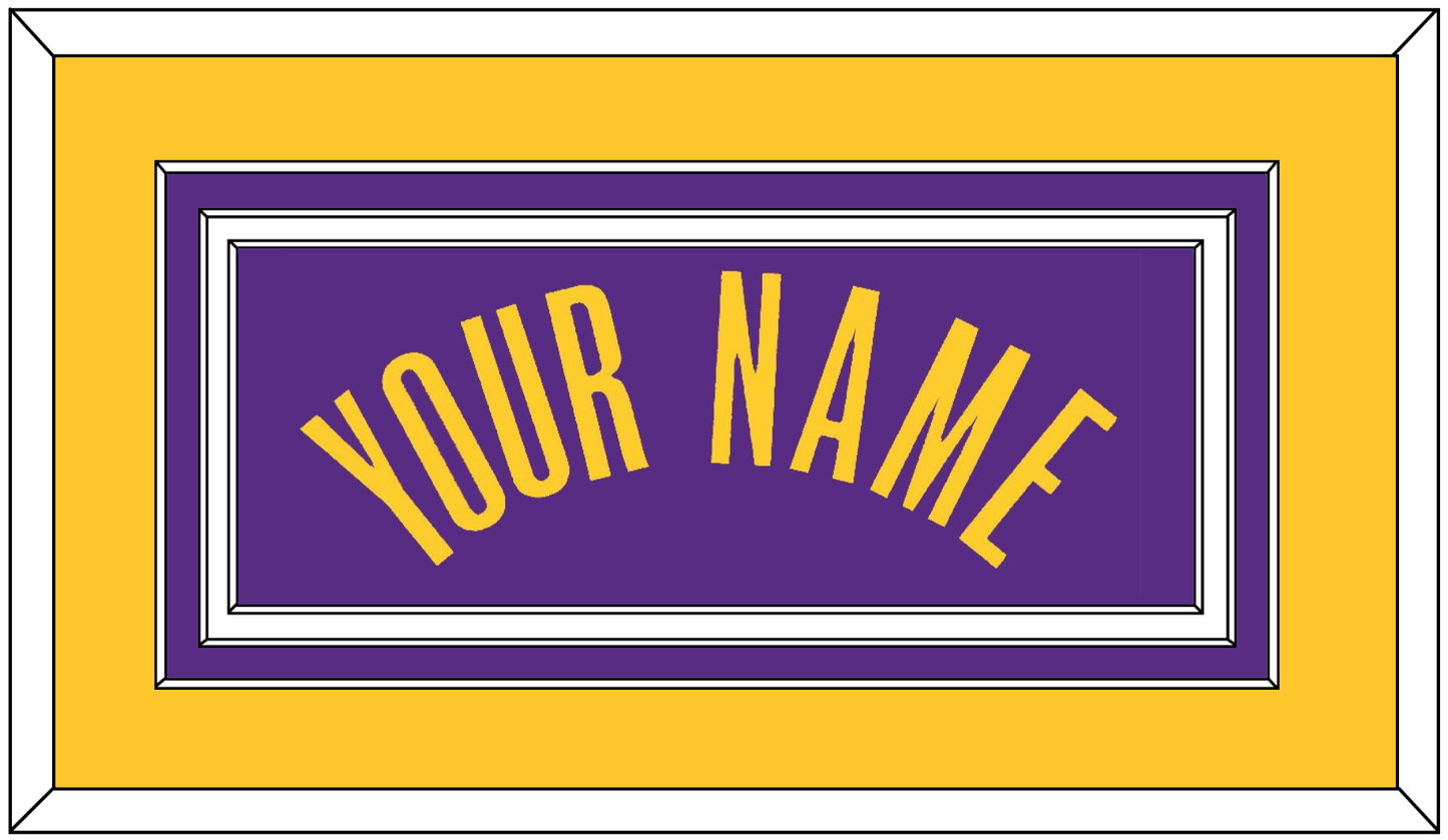 Los Angeles Name - Purple Statement - Premier Tier 2