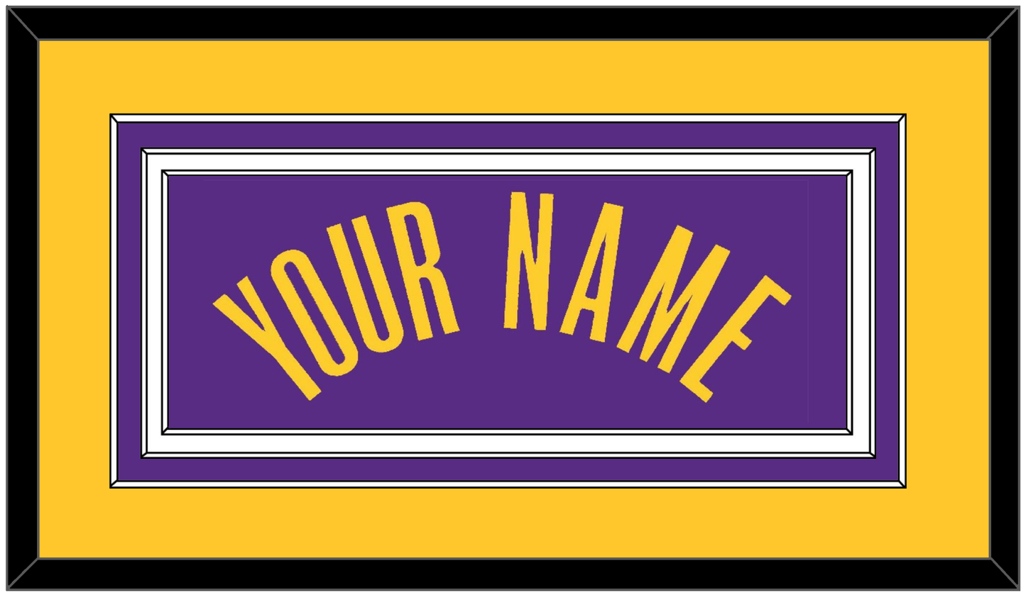 Los Angeles Name - Purple Statement - Premier Tier 2