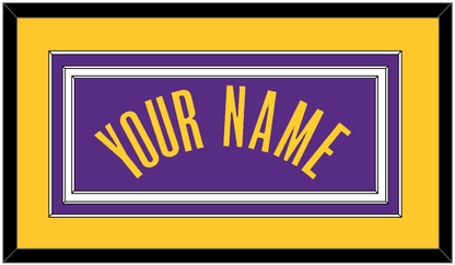 Los Angeles Name - Purple Statement - Premier Tier 2
