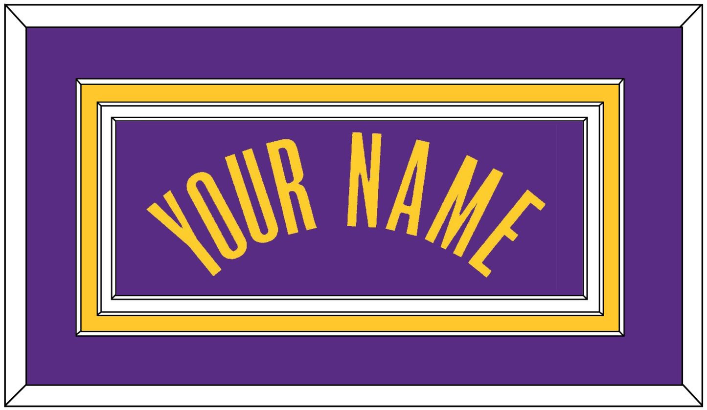 Los Angeles Name - Purple Statement - Premier Tier 3