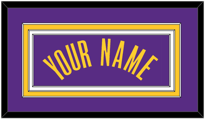 Los Angeles Name - Purple Statement - Premier Tier 3
