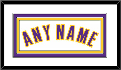 Los Angeles Name - Home White (2002-2018) - Premier Tier 1