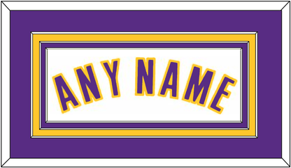 Los Angeles Name - Home White (2002-2018) - Premier Tier 3