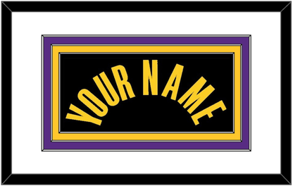 Los Angeles Name - Black Mamba (2017-2018, 2020) - Premier Tier 1