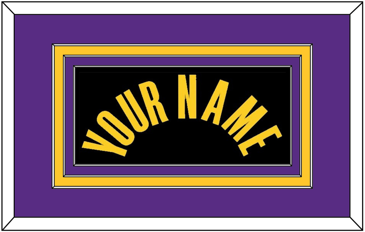 Los Angeles Name - Black Mamba (2017-2018, 2020) - Premier Tier 3