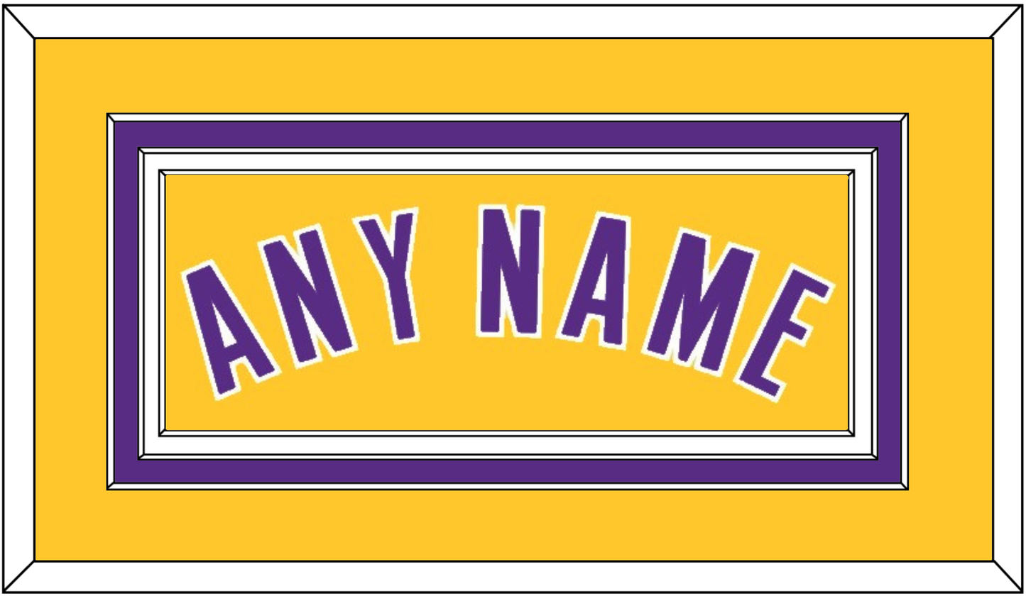 Los Angeles Name - Home Yellow (1999-2018) - Premier Tier 2