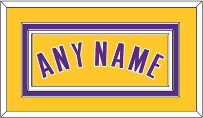 Los Angeles Name - Home Yellow (1999-2018) - Premier Tier 2