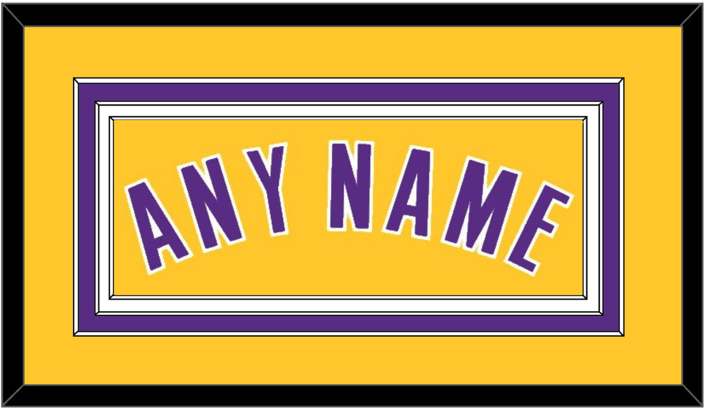 Los Angeles Name - Home Yellow (1999-2018) - Premier Tier 2
