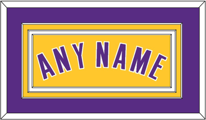 Los Angeles Name - Home Yellow (1999-2018) - Premier Tier 3